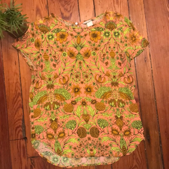 H&M Blouse |floral | Size 6 - Picture 2 of 4